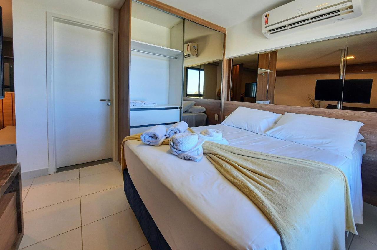 Vg Sun Cumbuco Studio Superior Vista Mar, Nascente, 4 Pessoas, Cozinha Completa, Ar Condicionado, Enxoval, Wi-Fi, Condominio Pe Na Areia Com Jacuzzi, Piscina, Academia E Sauna Zewnętrze zdjęcie